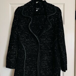 EUC Papillon Nordstrom tailored long cardigan sweater size xl